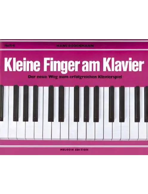 Kleine Finger am Klavier, Bd. 4